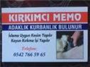 Adaklık Kurbanlık Satışı Memo Ve Ömer - Tekirdağ